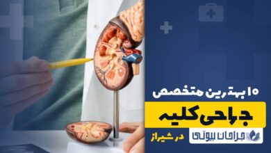 10 بهترین دکتر متخصص جراحی کلیه و مجاری ادراری در شیراز