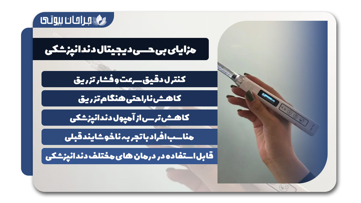 دندانپزشک بی حسی دیجیتال در شیراز